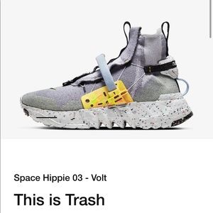 Nike Space Hippie 03 THIS IS TRASH Size 12